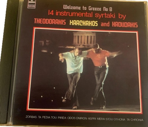Welcome greece no 8 - cd,