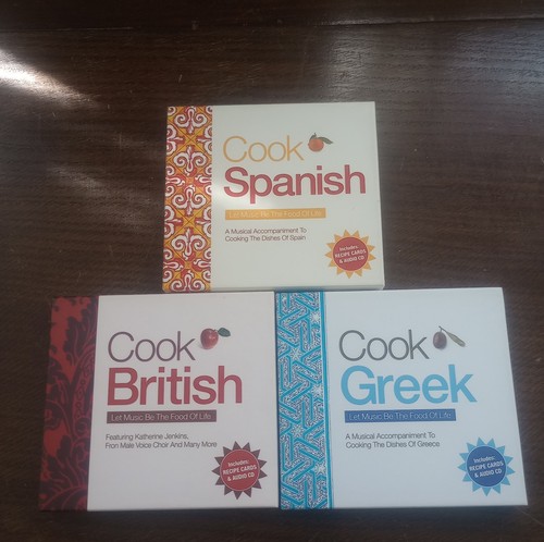 Cook british spanish - greek, cd